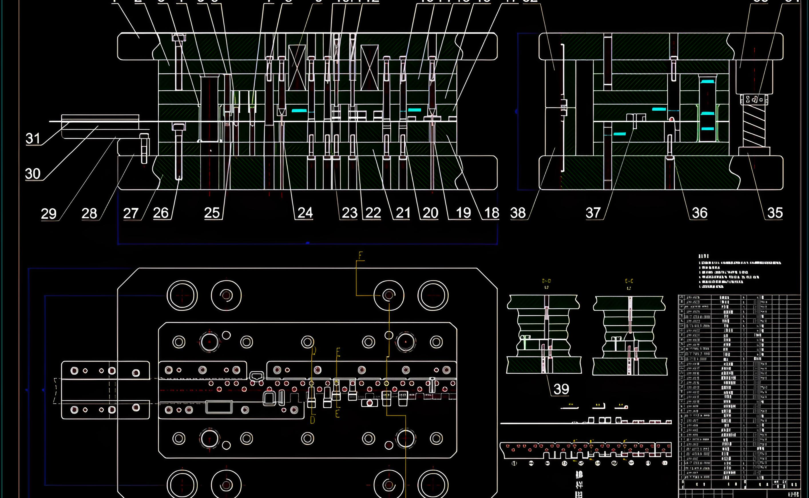铝氧化的冲压工艺及模具设计——多工位连续模 铝氧化的冲压工艺及模具设计——多工位连续模
