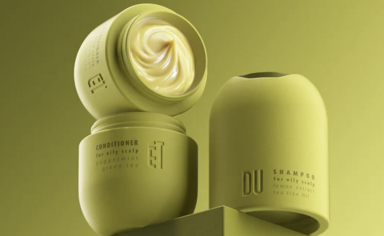 DUET护发系列包装设计：极简主义与创新设计