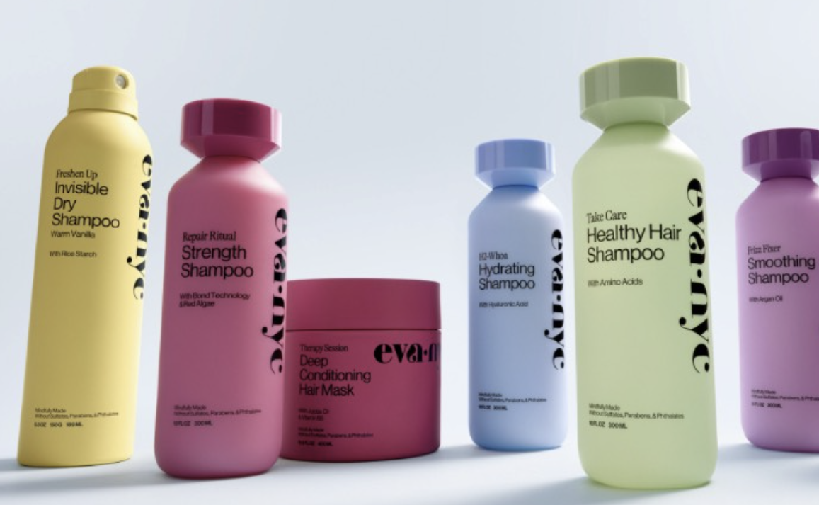 Eva NYC Haircare 重新设计包装，使其更具可持续性