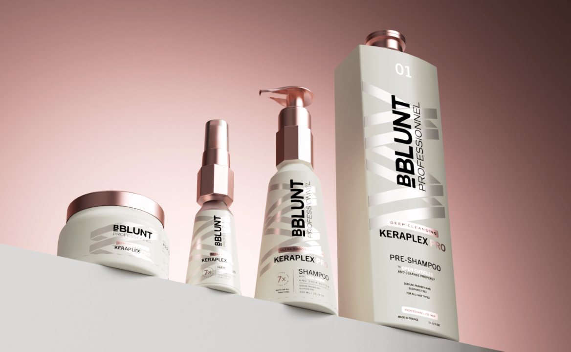 印度知名护发品牌BBlunt包装设计 印度知名护发品牌BBlunt包装设计