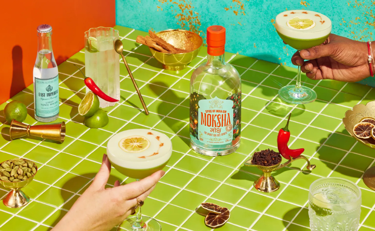 印度端烈酒品牌Moksha包装设计