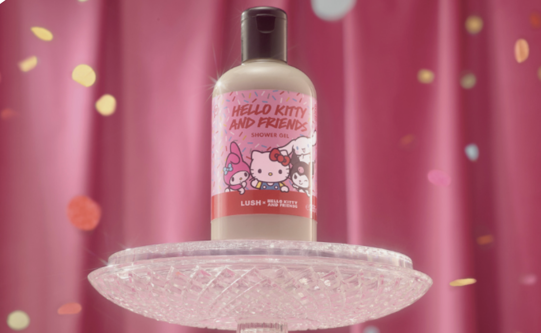 Lush 推出 Hello Kitty 系列，巩固品牌合作的成功