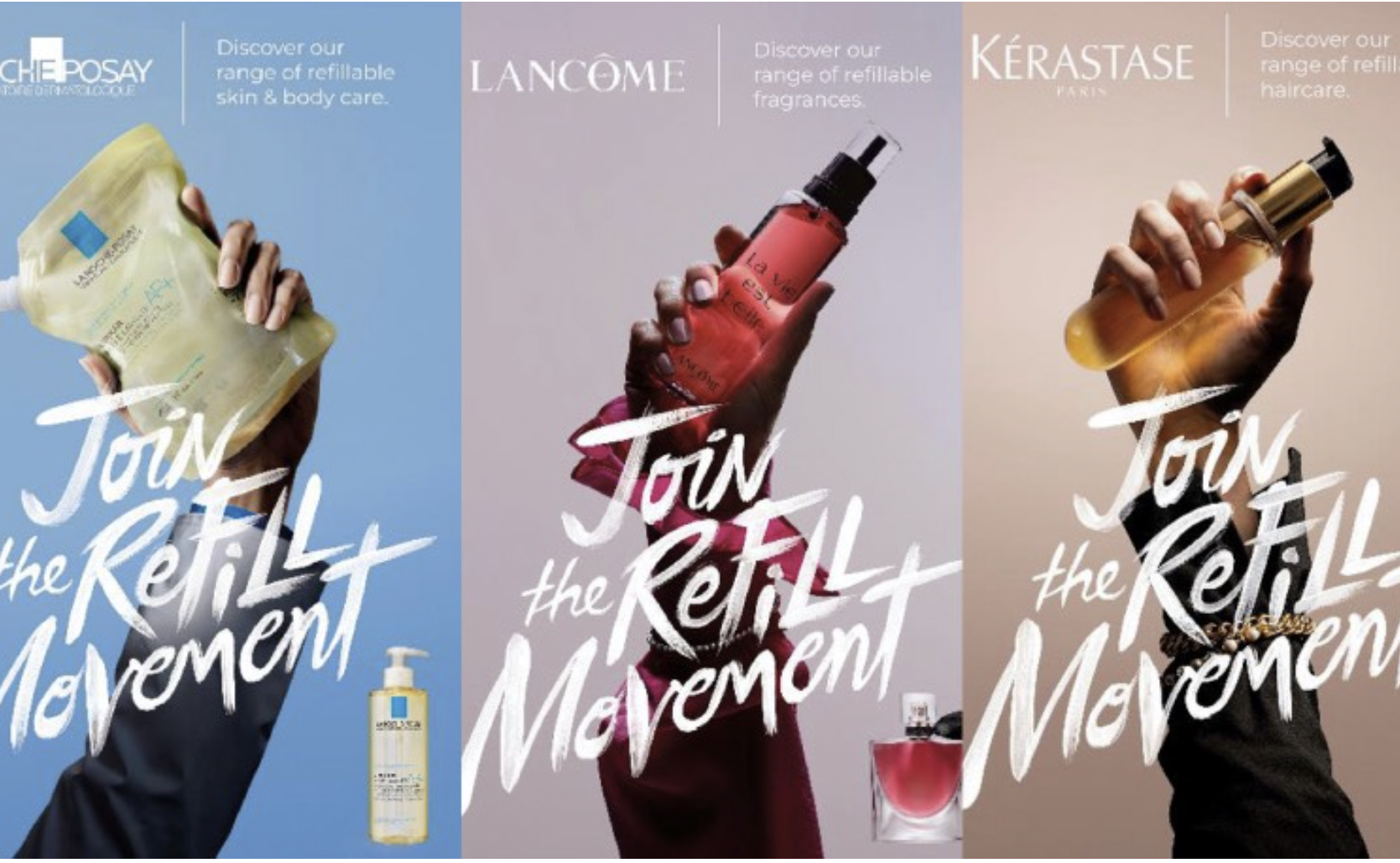 欧莱雅推出补充装运动——激发参与 欧莱雅推出补充装运动——激发参与