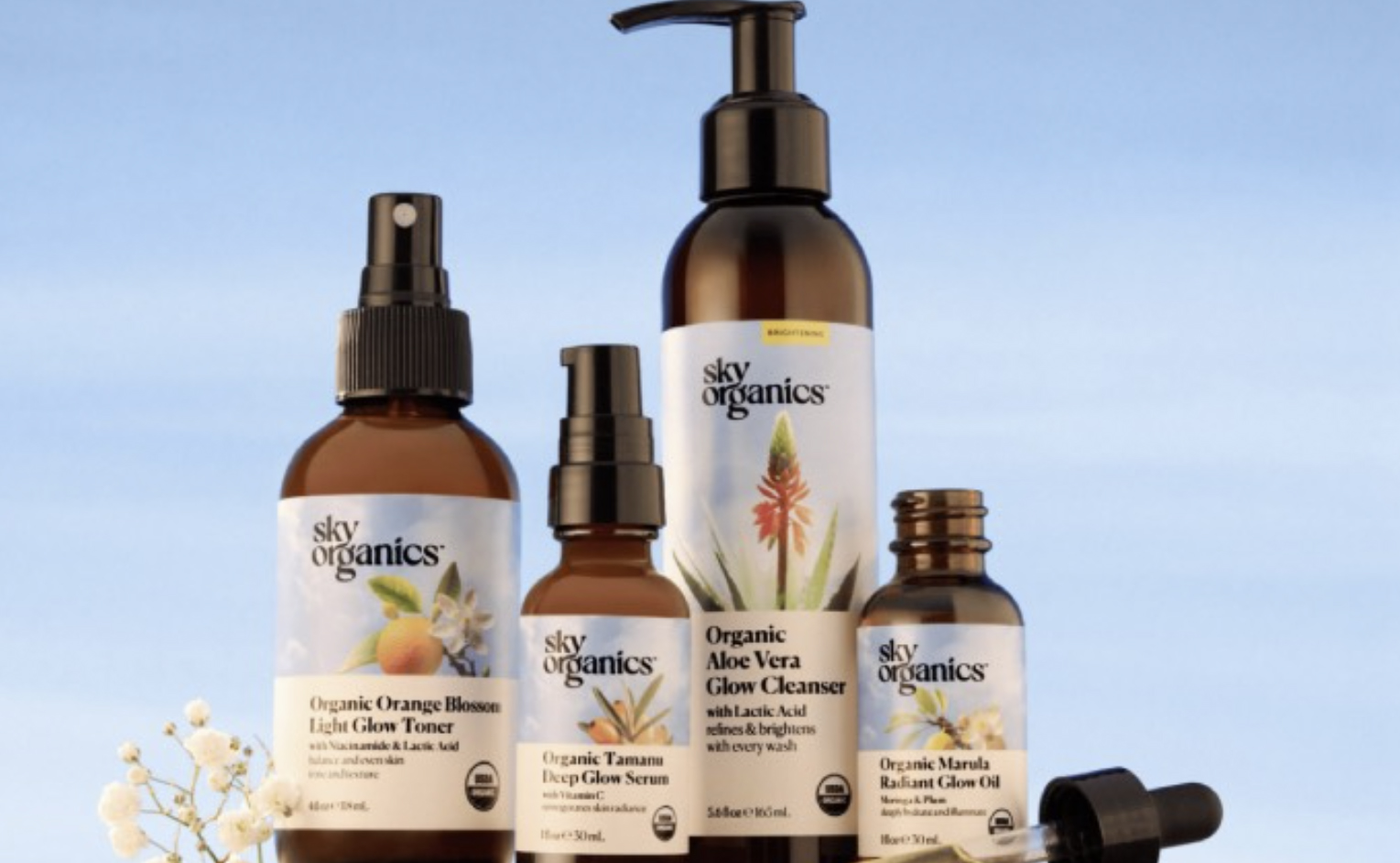 Sky Organics推出采用可回收包装的护肤品系列