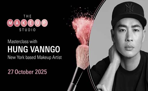 Hung Vanngo 主持 Beautyworld 中东地区大师班