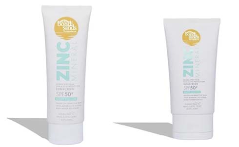 邦迪沙滩召回防晒面部及身体乳液