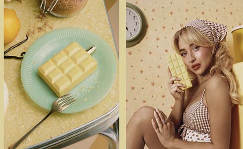 Sabrina Carpenter全新柠檬派香水，采用标志性糖果棒瓶身设计