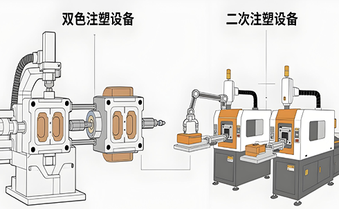 双色成型与二次成型工艺区别