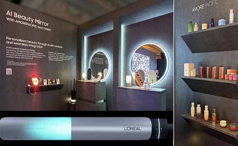 欧莱雅和爱茉莉太平洋在CES上发布创新产品。