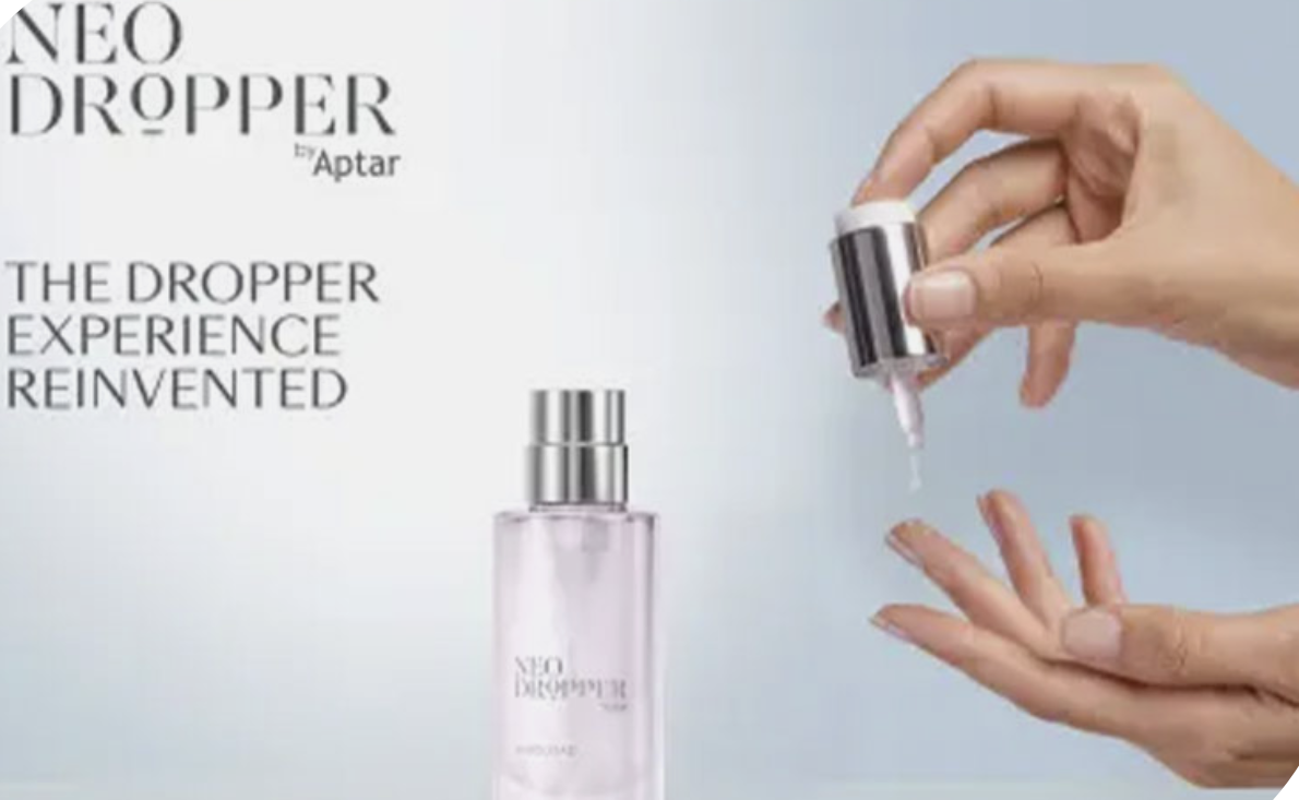 Aptar Beauty推出NeoDropper Autoload，这是一款具有自动填充和精准涂抹功能的下一代滴管。