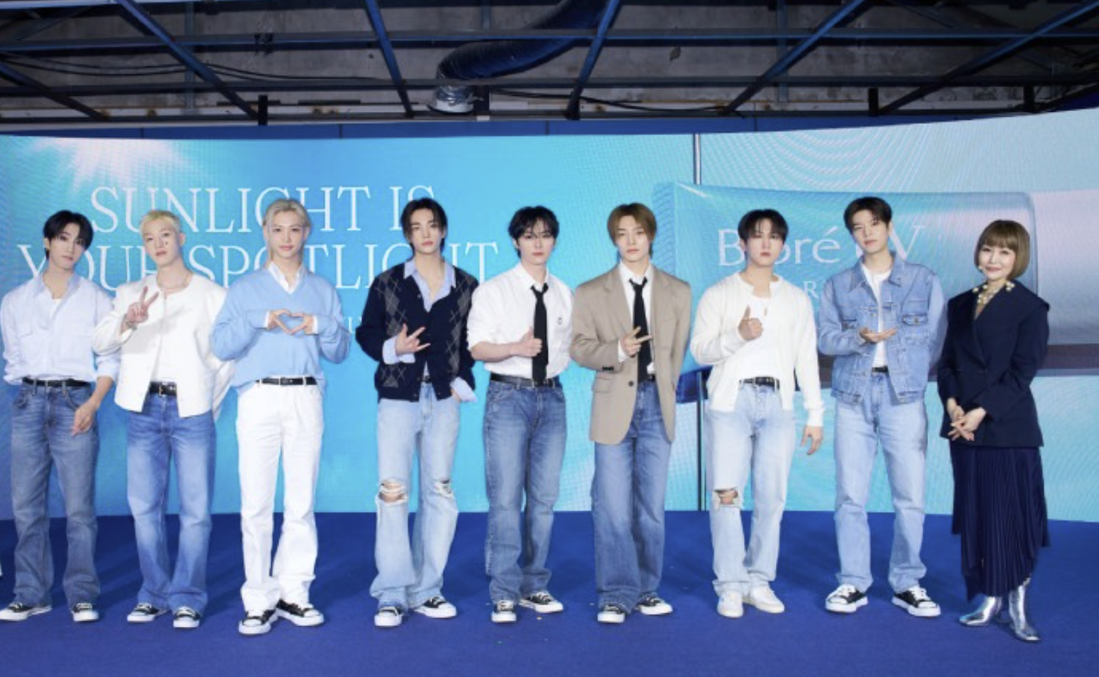 Biore携手Stray Kids在韩国举办品牌活动