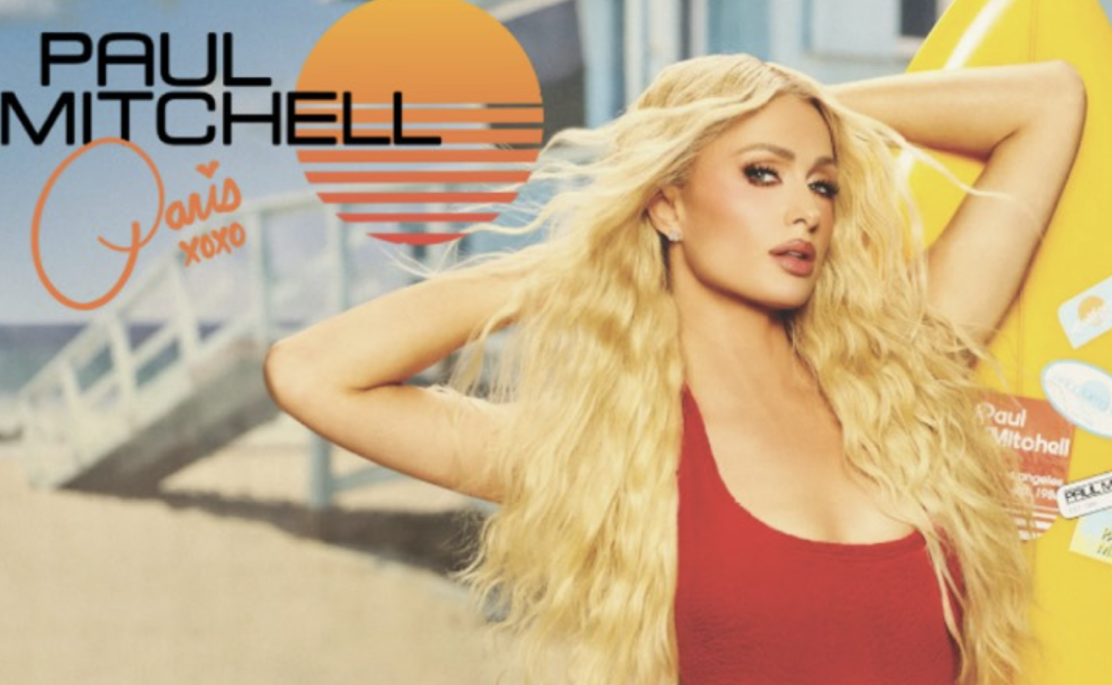 保罗·米切尔发起帕丽斯·希尔顿的宣传活动