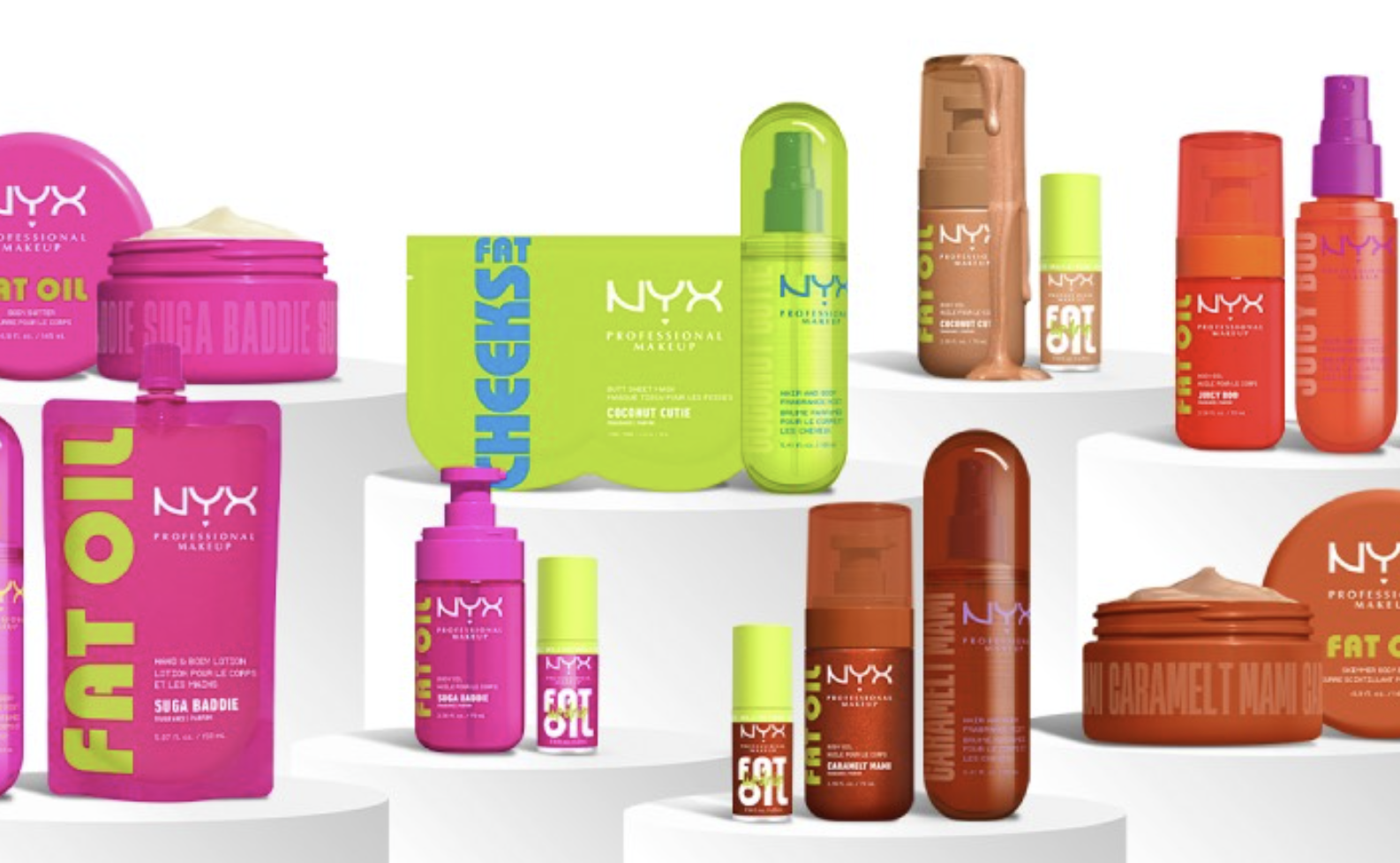 NYX 专业彩妆进军身体护理领域 