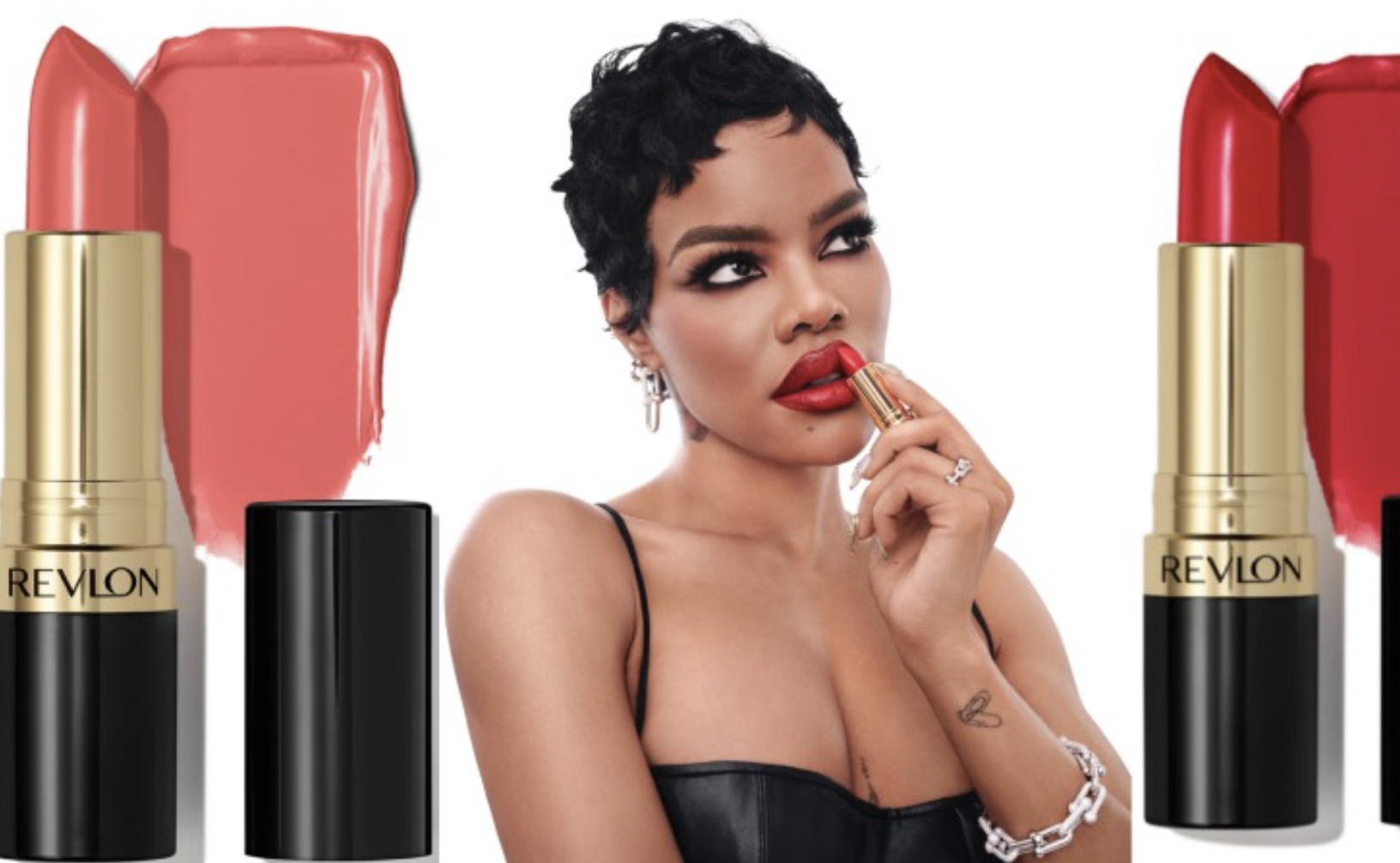 露华浓宣布泰雅娜·泰勒 (Teyana Taylor) 成为 Super Lustrous 系列的代言人