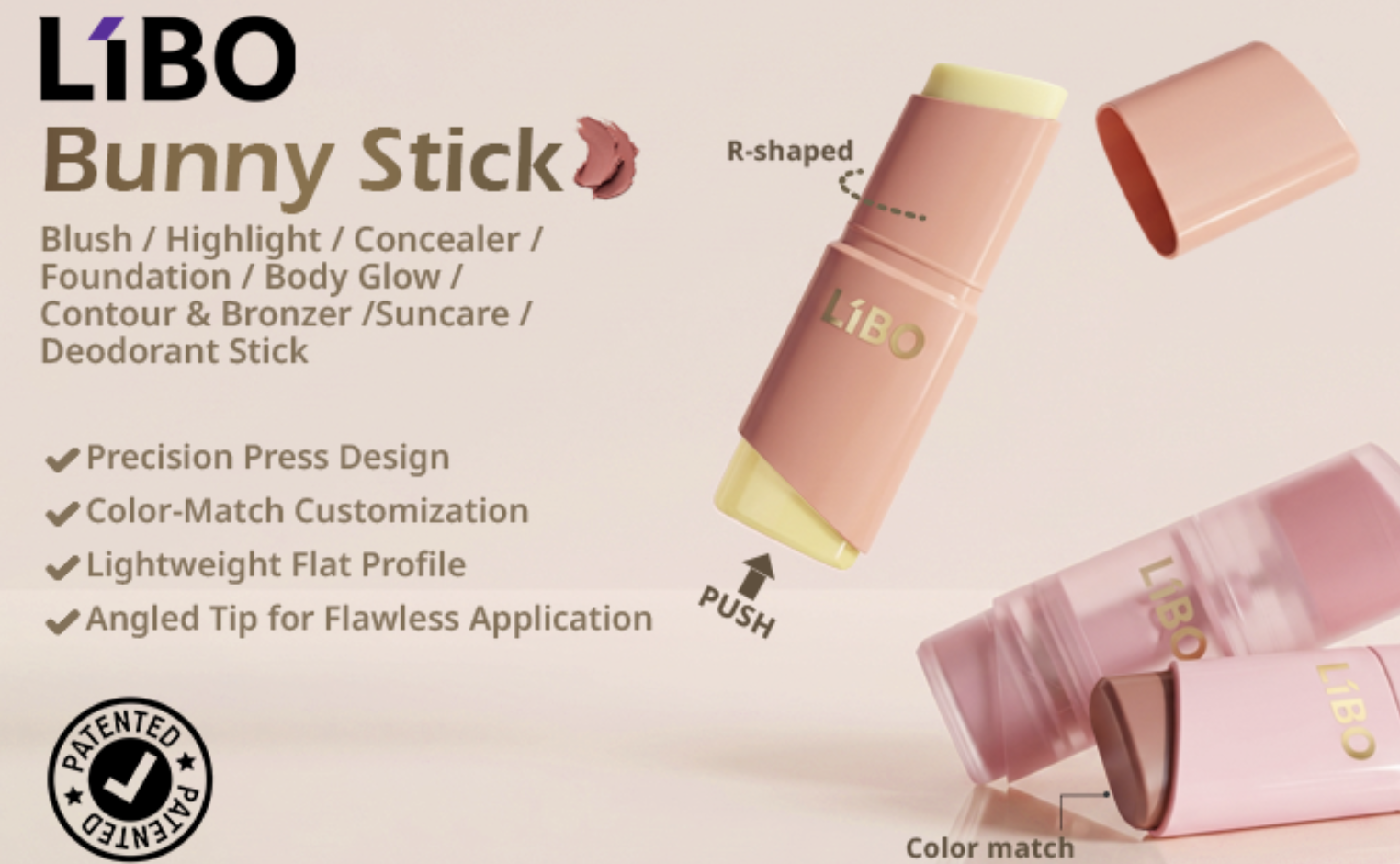 LIBO Cosmetics推出Bunny Stick