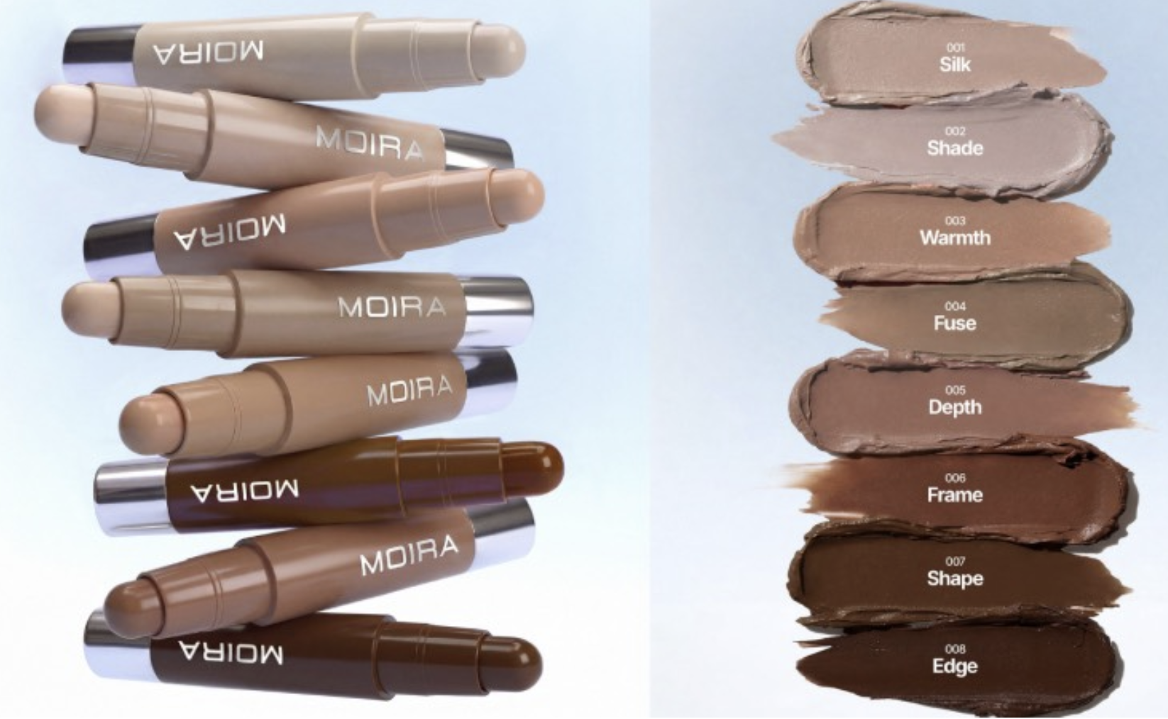 Moira Cosmetics推出精准塑颜棒